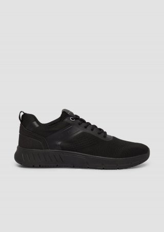s.Oliver Sneaker im sportiven Look - schwarz