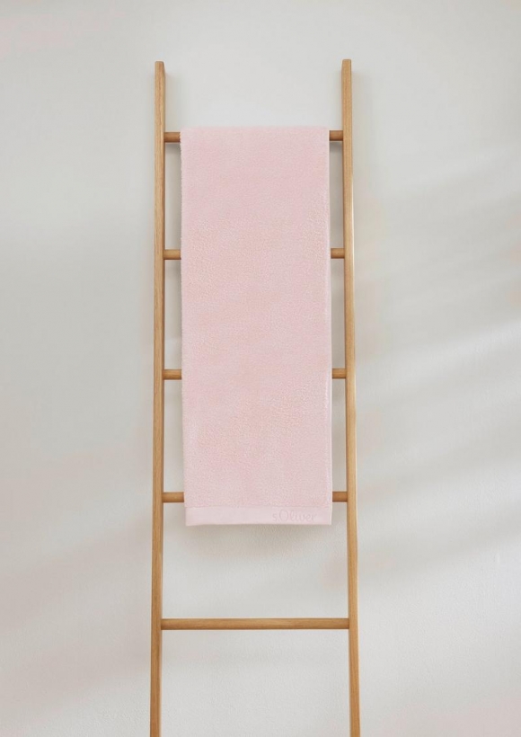 s.Oliver Duschtuch aus Baumwolle - rosa