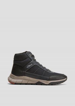 s.Oliver Stiefel in Sneaker-Optik - navy