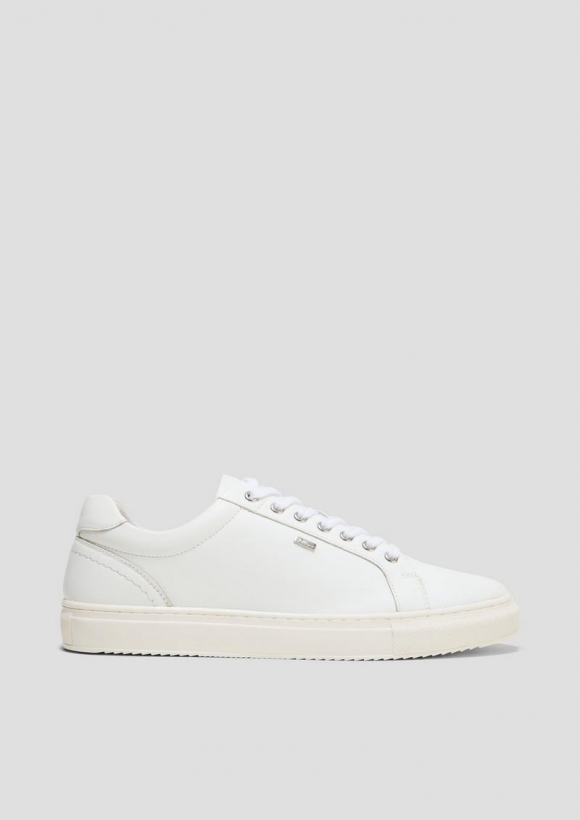 s.Oliver Sneaker aus Schafsleder - weiß