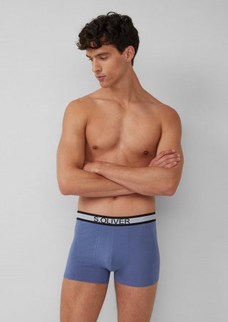 s.Oliver Boxershorts im 3er-Pack - schwarz