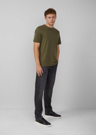 s.Oliver Jeans Pete/ Regular Fit / Straight Leg / Mid Rise - anthrazit