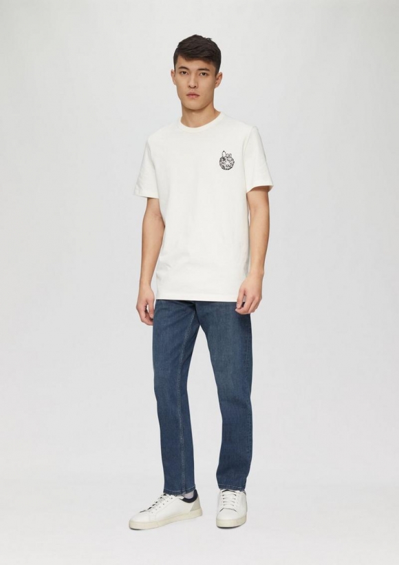 s.Oliver Jeans Mauro / Regular Fit / Mid Rise / Tapered Leg - navy