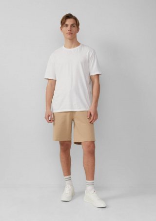 s.Oliver Sweat-Jogger aus Jersey - beige