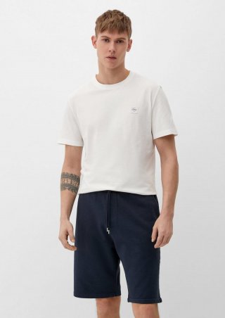 s.Oliver Relaxed: Sweatpants mit Elastikbund - navy