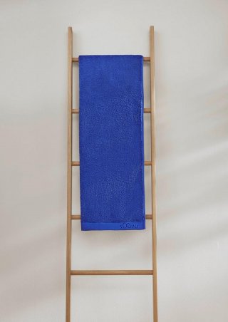 s.Oliver Duschtuch aus Baumwolle - blau