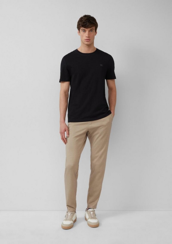 s.Oliver Jogpants aus Jersey - hellbraun
