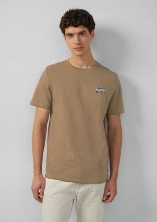 s.Oliver T-Shirt mit Ford®-Artwork aus schwerer Baumwolle - sandstein