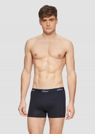 s.Oliver Boxershorts im 3er-Pack - preiselbeere