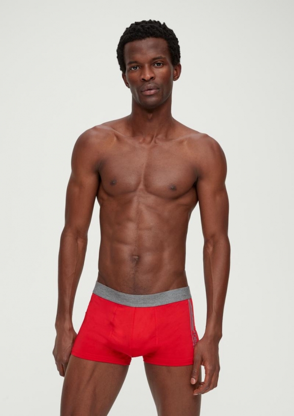 s.Oliver Boxershorts im 2er-Pack - preiselbeere