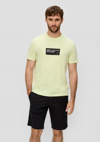 s.Oliver Bermuda aus Baumwoll-Stretch mit Paspeltasche - schwarz