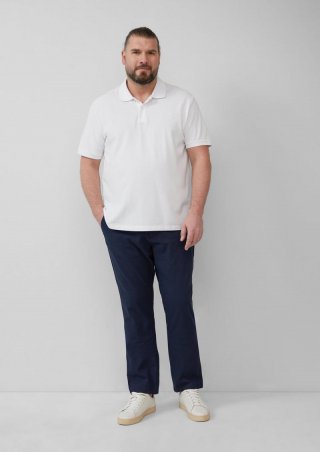 s.Oliver Detroit: Chino im Relaxed Fit - tiefblau