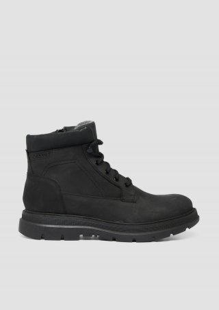 s.Oliver Stiefel aus Rindsleder - schwarz