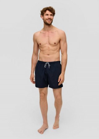 s.Oliver Badeshorts mit Eingrifftaschen - navy
