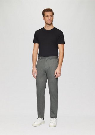s.Oliver s.O JOGG: Hose aus Doubleface-Jersey - dunkelgrau