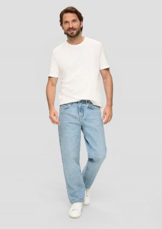 s.Oliver Jeans / Loose Fit / Mid Rise / Wide Leg - blau