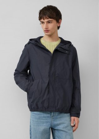 s.Oliver Packable Windbreaker mit Kapuze - navy