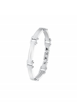 s.Oliver Armband aus Edelstahl - silber