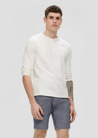 s.Oliver John: Chino-Shorts im Regular-Fit - dunkelgrau