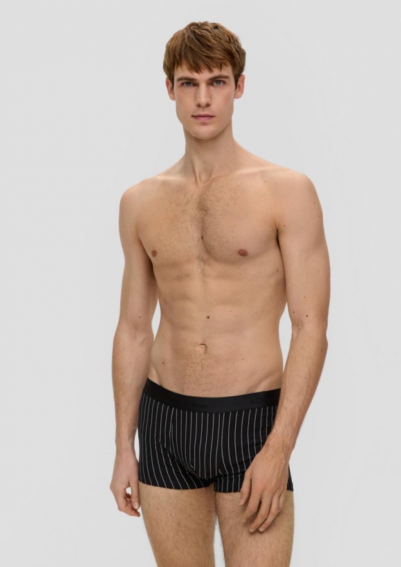 s.Oliver Slips im 3er Pack - schwarz