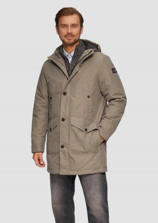 s.Oliver Parka mit Kapuze - olivgrün