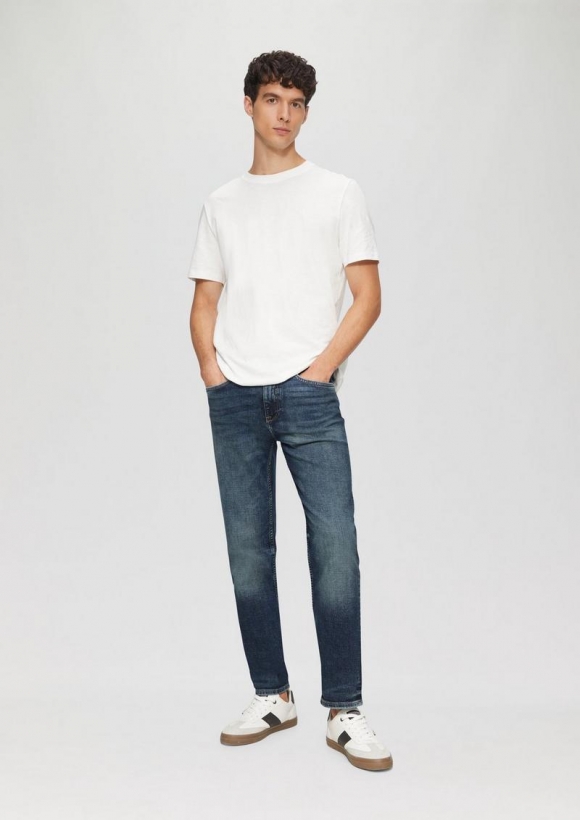 s.Oliver Jeans Nelio / Slim Fit / Mid Rise / Slim Leg - petrol