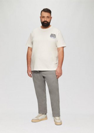 s.Oliver Phoenix: Jog-Pants mit Struktur - schiefergrau