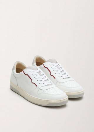 s.Oliver Sneaker aus Echtleder - weiß