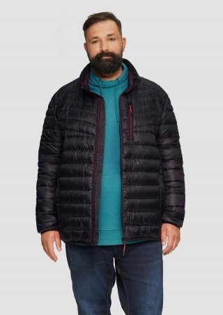 s.Oliver Wasserabweisende Steppjacke aus recyceltem Polyester - schwarz