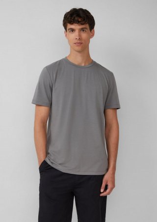 s.Oliver Performance T-Shirt mit Cooling Effekt - grau meliert