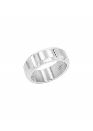 s.Oliver Ring aus Edelstahl - silber