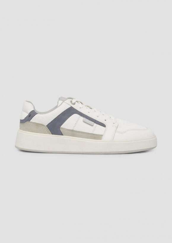 s.Oliver Sneaker mit Kontrast-Details - weiß