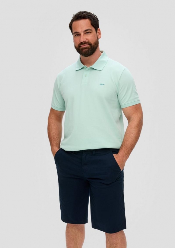 s.Oliver Bermuda mit Straight Leg - navy