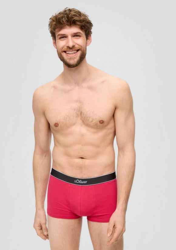 s.Oliver Boxershorts im 2er-Pack - himbeere