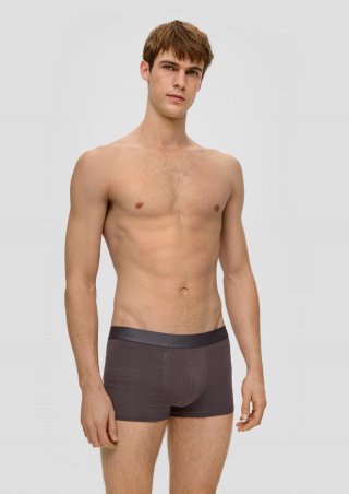 s.Oliver Slips im 3er Pack - dunkelbraun