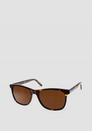 s.Oliver Sonnenbrille mit Rahmen - braun