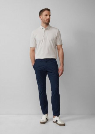 s.Oliver Chino aus feinem Baumwollstretch - navy