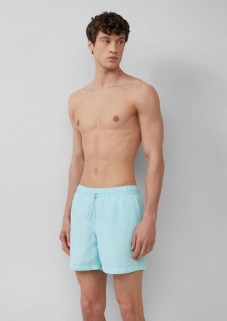 s.Oliver Badeshorts mit Tunnelzug und Eingrifftaschen - türkis