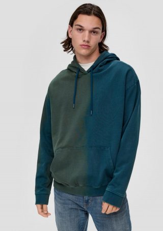 s.Oliver Hoodie mit Waschung - petrol