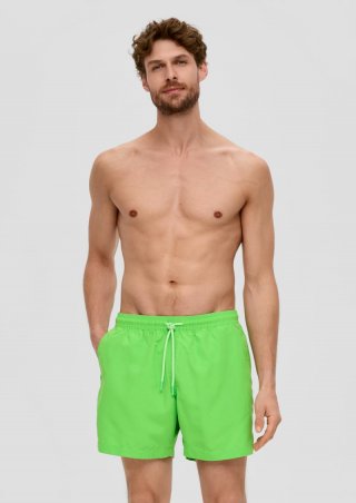 s.Oliver Badeshorts mit Eingrifftaschen - limettengrün