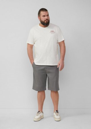 s.Oliver Detroit: Bermuda im Relaxed Fit - grau