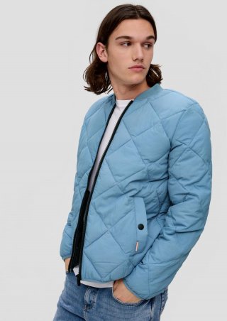 s.Oliver Leichte Steppjacke im Blouson-Stil - blassblau