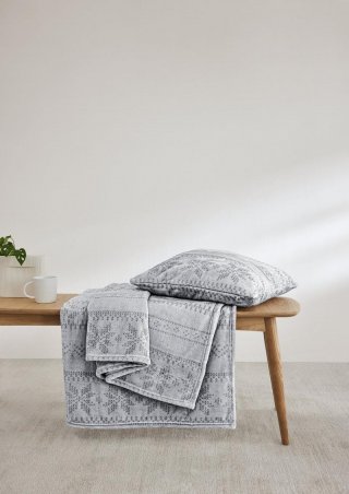 s.Oliver Weiches Set mit Motiv - grau
