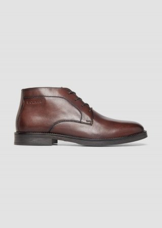 s.Oliver Stiefel aus Leder - braun