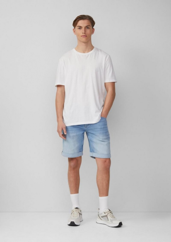 s.Oliver Jeans-Shorts John / Regular Fit / Mid Rise - hellblau