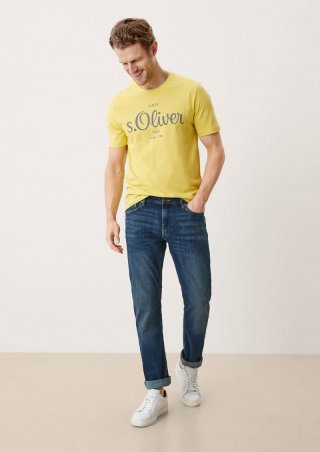 s.Oliver Jeans Keith / Slim Fit / Mid Rise / Slim Leg - blau