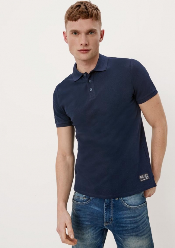 s.Oliver Klassisches Poloshirt - navy