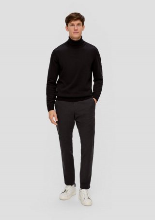 s.Oliver Phoenix: Hose mit Dobby-Muster - 58K3