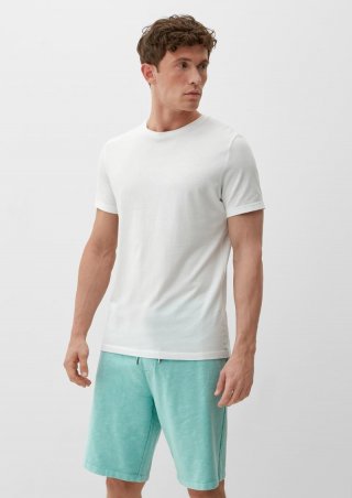 s.Oliver Relaxed: Sweatpants mit Elastikbund - helles türkis