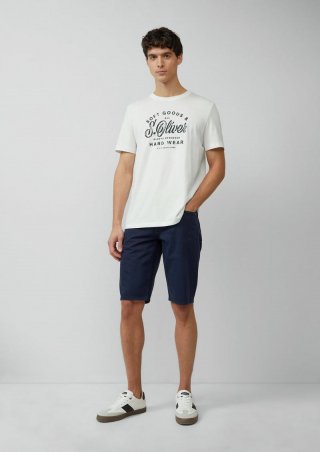 s.Oliver Bermuda-Jeans / Regular Fit / Mid Rise - tiefblau